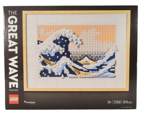 Lego - a factory sealed Lego Art set No. 31208 Hokusai The Great Wave. Sealed.
