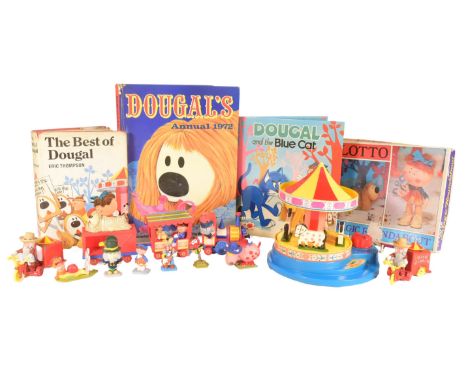 Magic Roundabout - A collection of Magic Roundabout toys and books to include; Corgi Magic Roundabout (plays music does not s