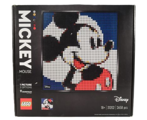 Lego - a factory sealed Lego Art set No. 31202 Disney's Mickey Mouse. Retired product.