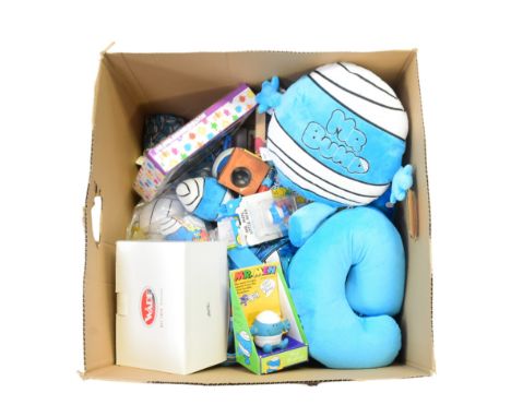 Mr Bump - a large collection of assorted Mr Men Mr Bump toys and memorabilia to include; Wade figurine, computer mouse and mo