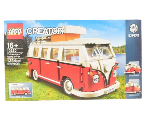 Lego - a factory sealed Lego Creator Expert set No. 10220 Volkswagen T1 Camper Van. Retired product.