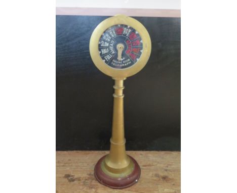 A Model Ship's Telegraph, 95cm high 