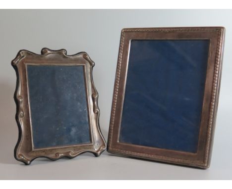 An Elizabeth II Silver Photograph Frame, Sheffield 1990, Carr's of Sheffield AND one other 