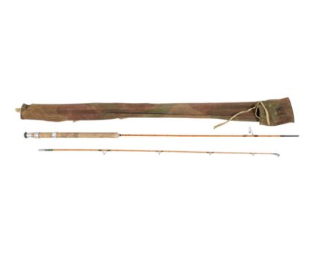 A Hardy Wanless 6lb trout 6'7'' fishing rod. In a Hardy bag