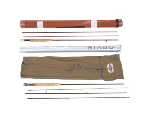 Two Orvis fishing rods. Comprising a 'Recon' 9'5wt and an Access 104-4pc Tip Flex, both in the original cases