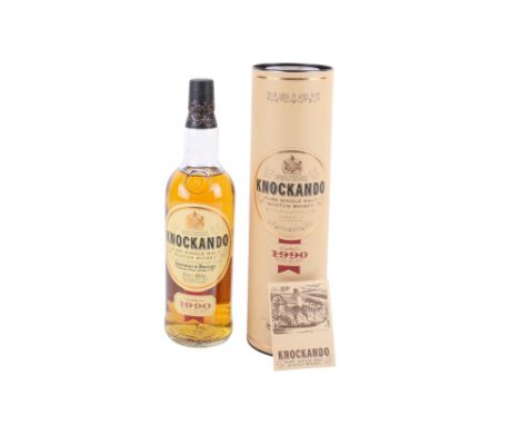 A bottle of Knockando single malt Scotch whisky. 40%, 700ml, in the original box