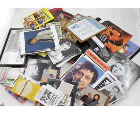A small collection of vintage film advertising ephemera to include advertising postcards from British Screen, some facsimile 