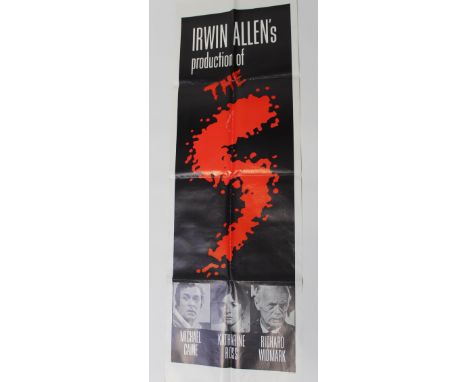 A quad poster for 'The Swarm', 1978 starring Michael Caine, 20 x 60ins, approx 50 x 150cm. CONDITION REPORT Colour losses to 