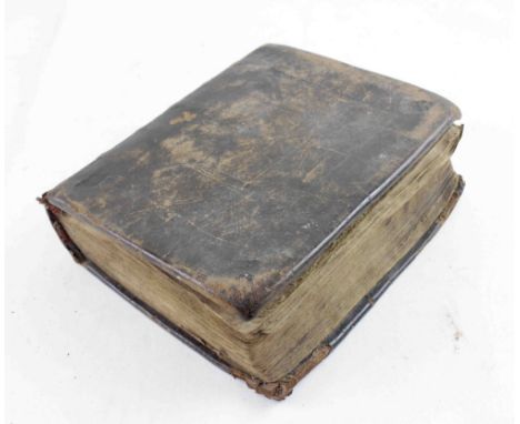 A 1737 edition of Isaac Ambrose; 'The First and Last Things or The Means, Duties, Ordnances Both Secret, Private and Publick 