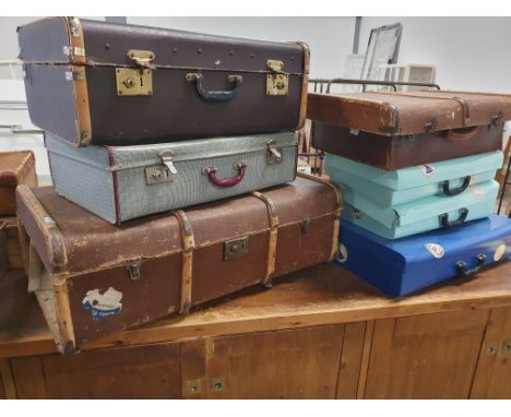 * selection of vintage and imitation cases