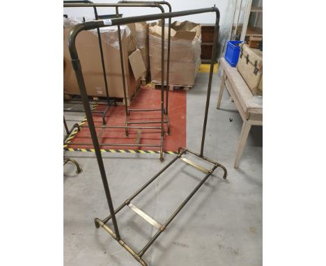 * tubular clothing rail - with bottom rail for putting shelf on
