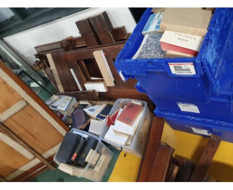 * 7 x boxes containing vintage books 