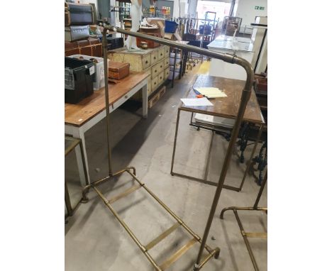* tubular clothing rail - with bottom rail for putting shelf on