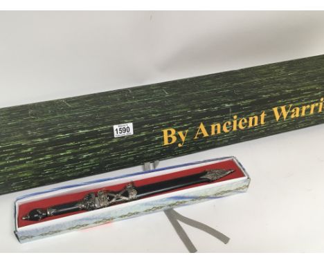 A replica ornamental By Ancient Warrior sword and one other ornamental blunt edge dagger. (2) - NO RESERVE