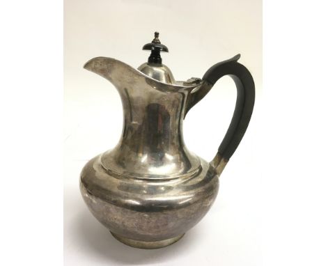 A Birmingham silver coffee pot.Approx 20cm high, 490g