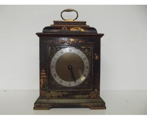 Mackay & Chisholm chinoiserie, Buren, Swiss made mantle clock. Currently ticking and keeping good time over a 2 hour testing 