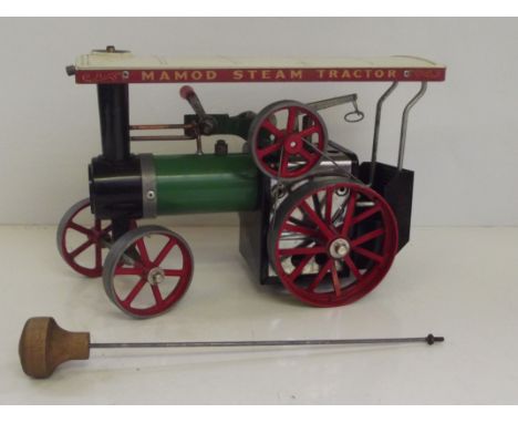 Mamod TE1A Steam Tractor with original box 