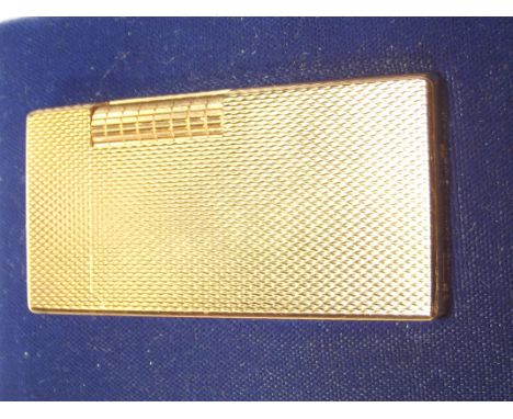 Dunhill Rollagas 70 cigarette lighter with box, instructions and receipt from Preston's Ltd Bolton 1974