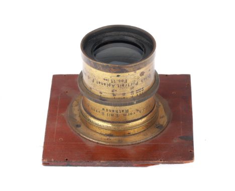 brass, barrel G, slight compression to filter ring, optics F with internal dust and light fungus.