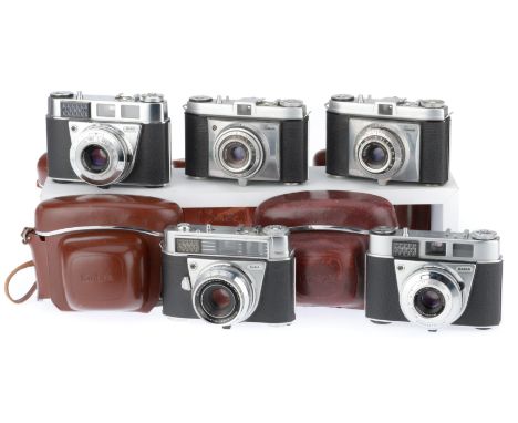 to include a Kodak Retina automatic-1, body G, shutter not opening, with case, a Retinette 1B, body G, shutter hesitant, with