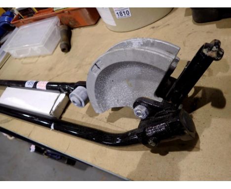 15-22mm pipe bender with guides and formers. Not available for in-house P&amp;P 