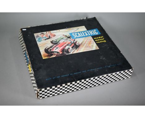 A vintage boxed Scalextric Model Motor Racing set (lightly played-with - one car body detached from chassis) 