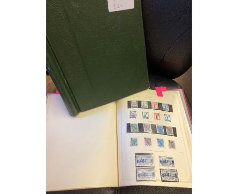 STAMPS GERMANY : A fine collection in two albums, incl. Allied Military Post issues used to 1m, British &amp; American Zones 