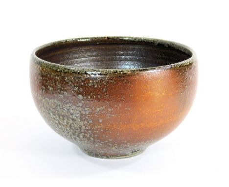 JACK DOHERTY. A Jack Doherty, Leach Pottery soda glaze bowl. Diameter 15cm. Height 9cm. Leach Pottery mark.  Please note that