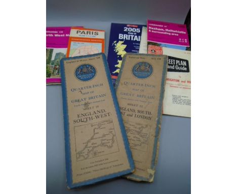8 ordnance survey maps