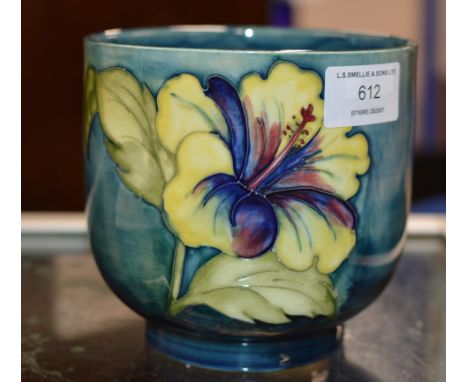 5" MOORCROFT PLANTER STYLE VASE     