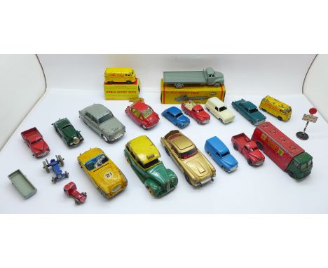 Lesney, Corgi and Dinky die-cast model vehicles 
