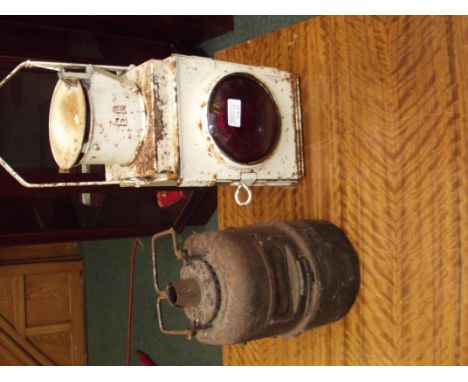 BR British rail lamp + one other