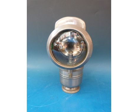 A Powell and Hanmer 'Vulture' carbide lamp