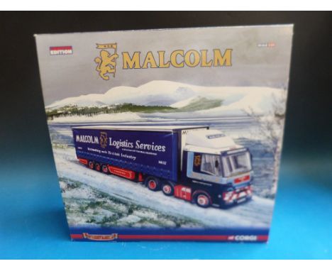 Corgi Malcolm limited edition 1:50 scale diecast model lorry set CC99174 in original box 