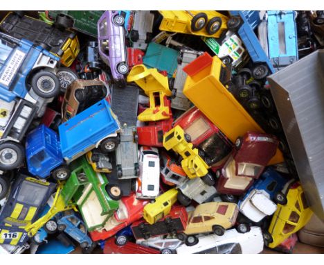 Large collection of Corgi and other diecast model vehicles. 