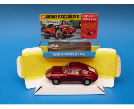 Corgi Mini Marcos GT850 racer 
