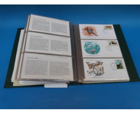 The Official Collection of World Wildlife first day covers in presentation album