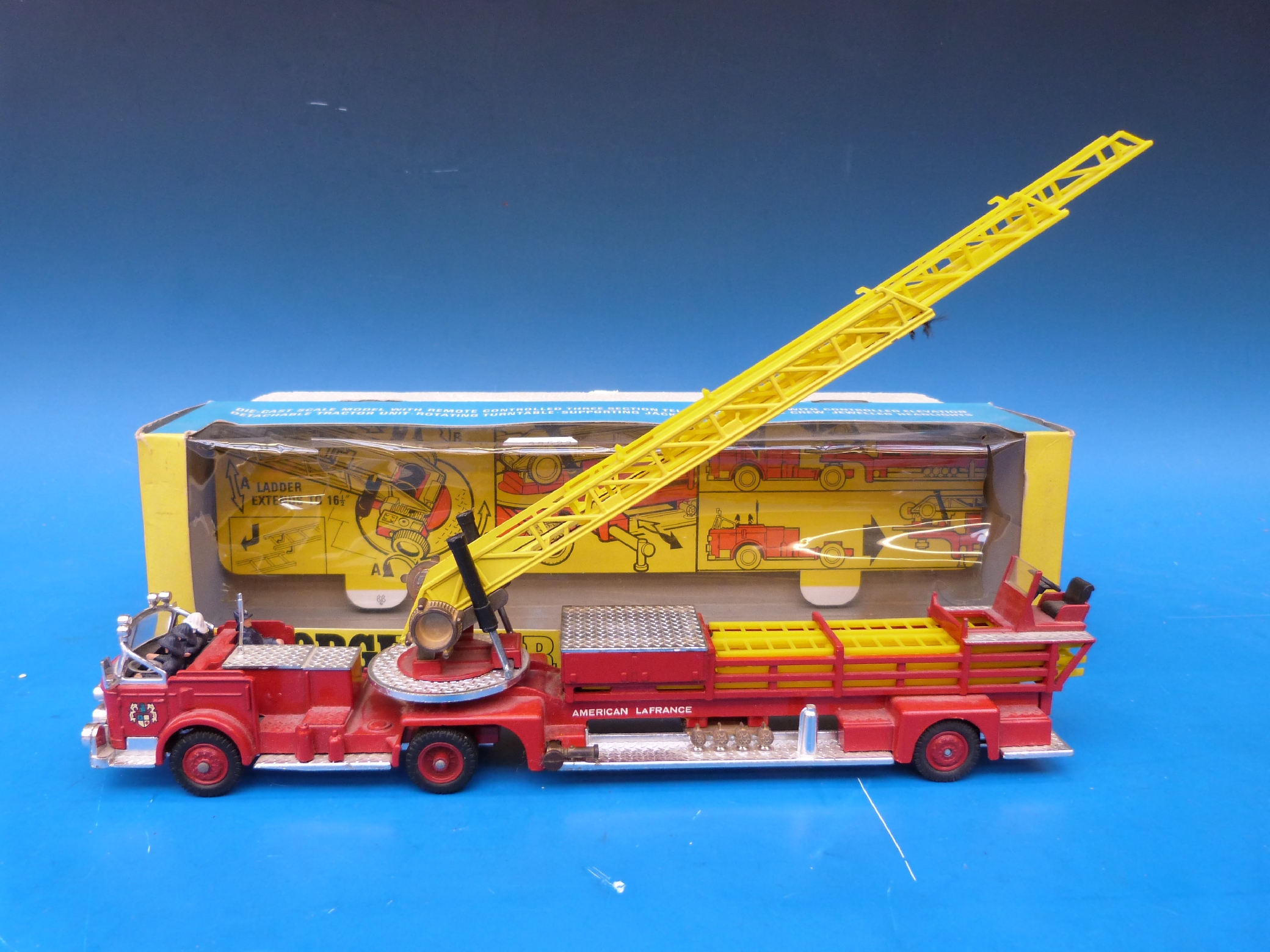 corgi major toys aerial rescue truck