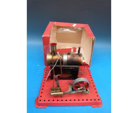 Mamod S.E.2.A. live steam engine in original box