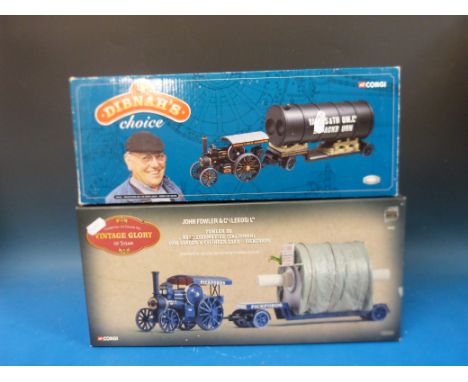 Two Corgi 1:50 scale diecast model lorries, Wreford & Sons cc13216 and Chamberlain Transport cc13225 both in original boxes 