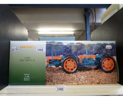 Universal Hobbies 1:16 scale diecast model Ford Doe 'Triple D' tractor in original box