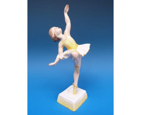 A Royal Worcester ballerina figure "Tuesday's Child"