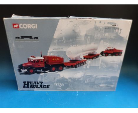 Corgi Heavy Haulage Scammell Contractors Nicholas Trailers and Slug Catcher load 1:50 scale abnormal load engineering ALE die