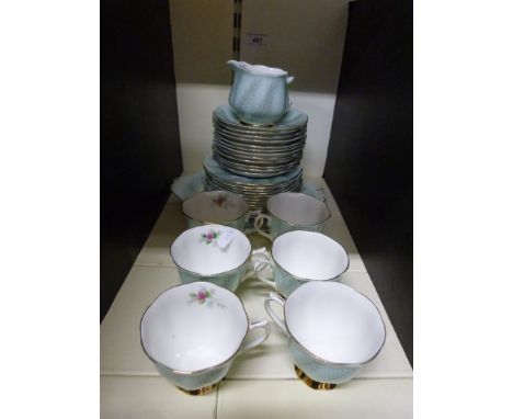 A Royal Albert "Rosamund" part tea service