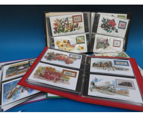 Four albums of themic first day covers