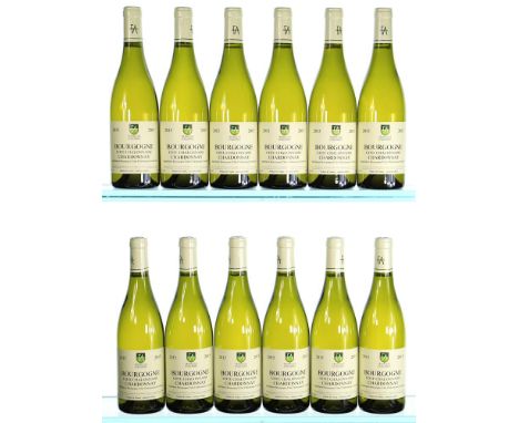 ß 2015 Domaine Francois D'Allaines, Bourgogne Blanc Cote Chalonnaise ChardonnayOC12x75clIN BONDPurchased and stored at The Wi