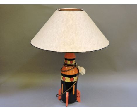 A Lorna Bailey limited edition 'Rocket' table lamp, no 38/50