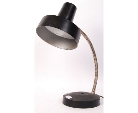 Elektrosvit Nové Zámky - TYP 1013.01 - A 1960's vintage industrial Czechoslovakian articulated goose neck desk / table lamp h