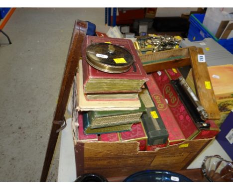 VINTAGE 'LAWN TENNIS MEASURE' TAPE MEASURE, together with a vintage surveyors spirit level gauge, a cased spirit level, and a