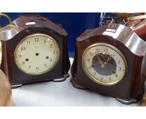2 Smiths mantel clocks 